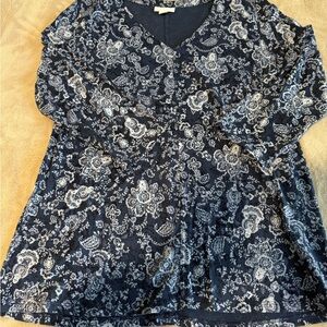 Jjill Blue Women's Top like new